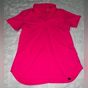 Nike Dri-Fit Pink Golf Polo